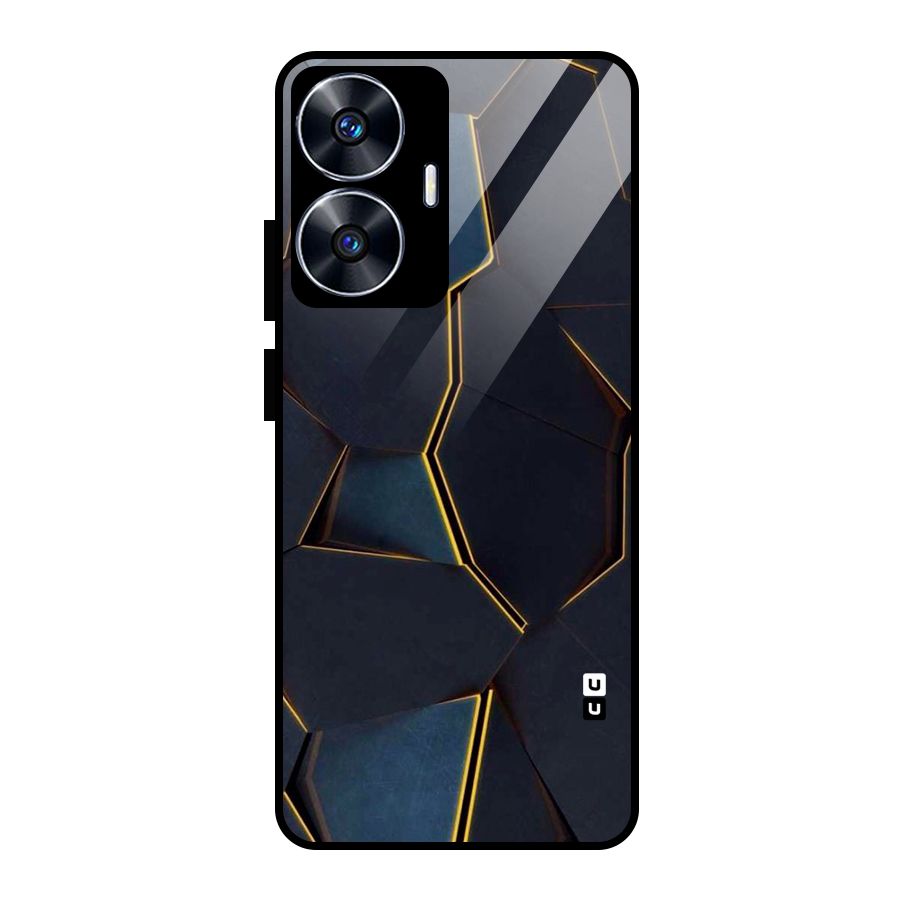Royal Abstract Glass Back Case for realme C55