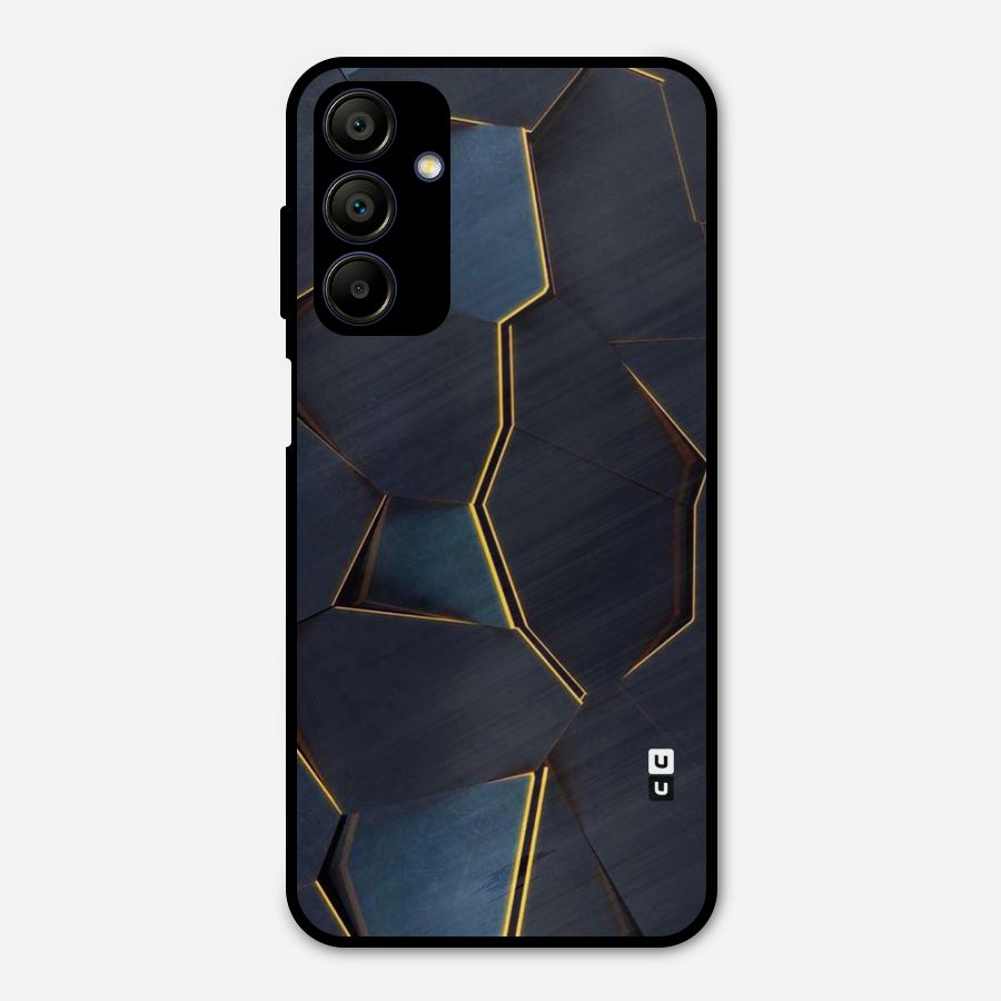 Royal Abstract Metal Back Case for Galaxy A15 5G