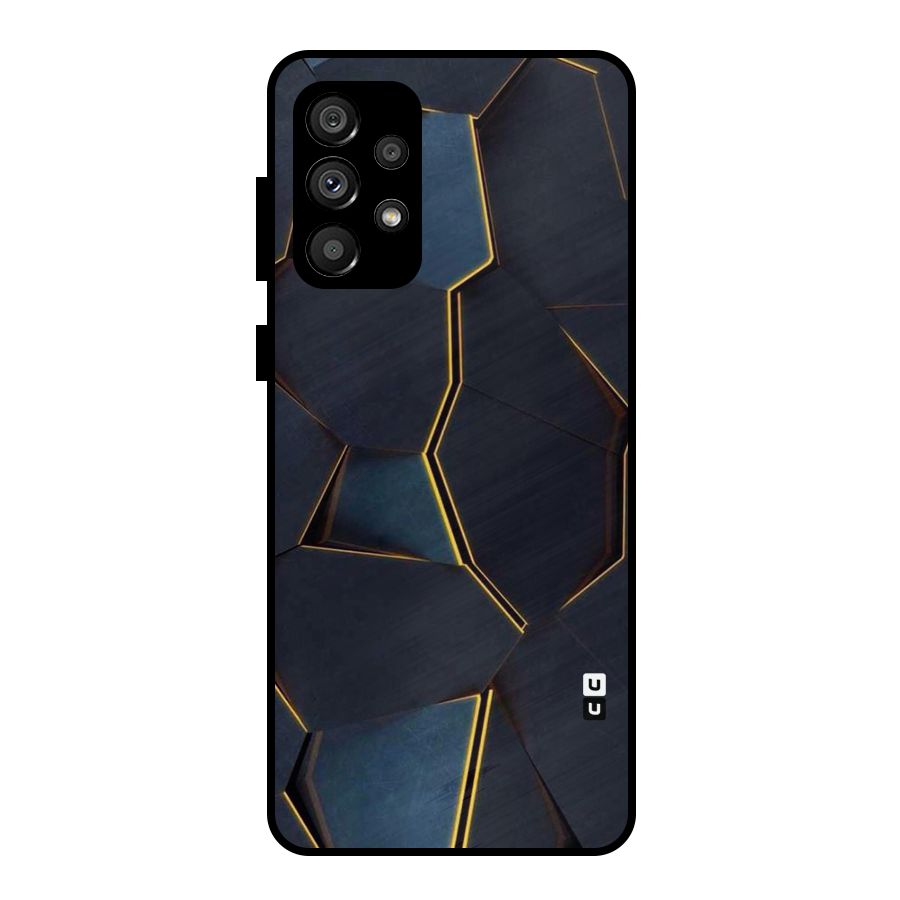 Royal Abstract Metal Back Case for Galaxy A73 5G