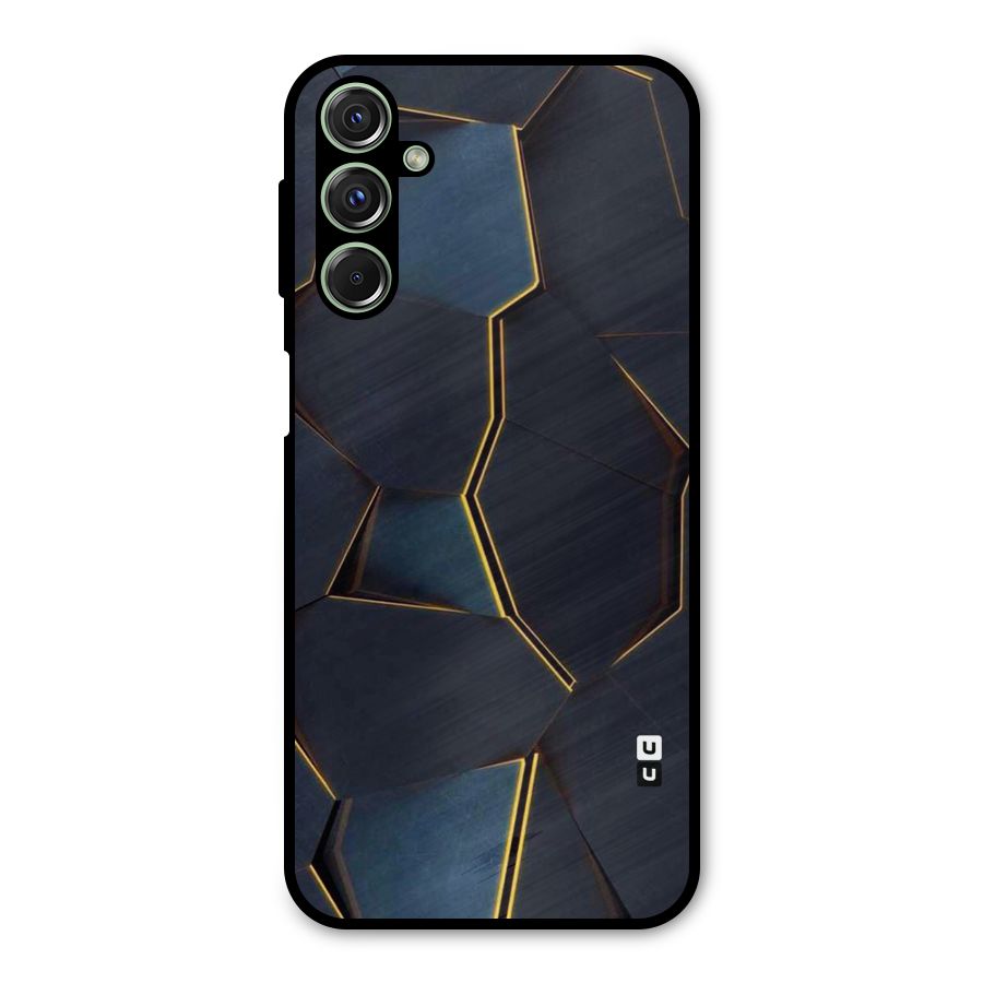 Royal Abstract Metal Back Case for Galaxy F34