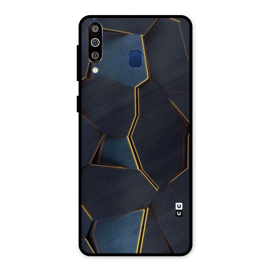 Royal Abstract Metal Back Case for Galaxy M30