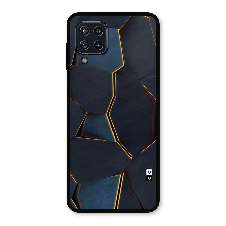 Royal Abstract Metal Back Case for Galaxy M32