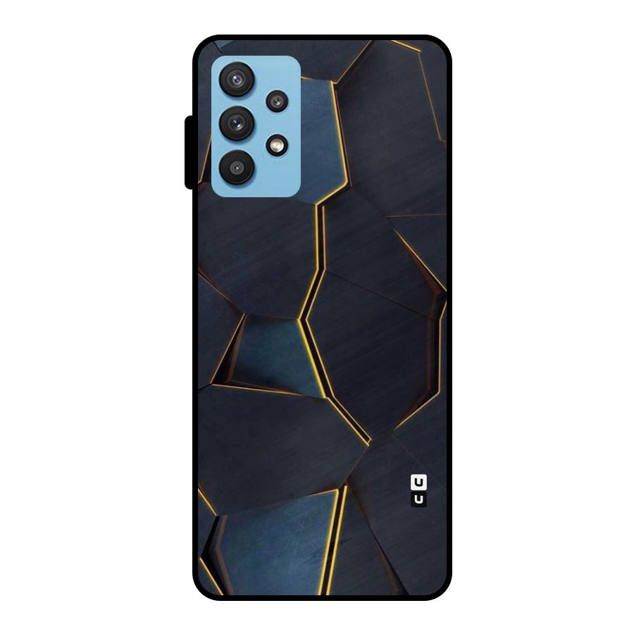 Royal Abstract Metal Back Case for Galaxy M32 5G