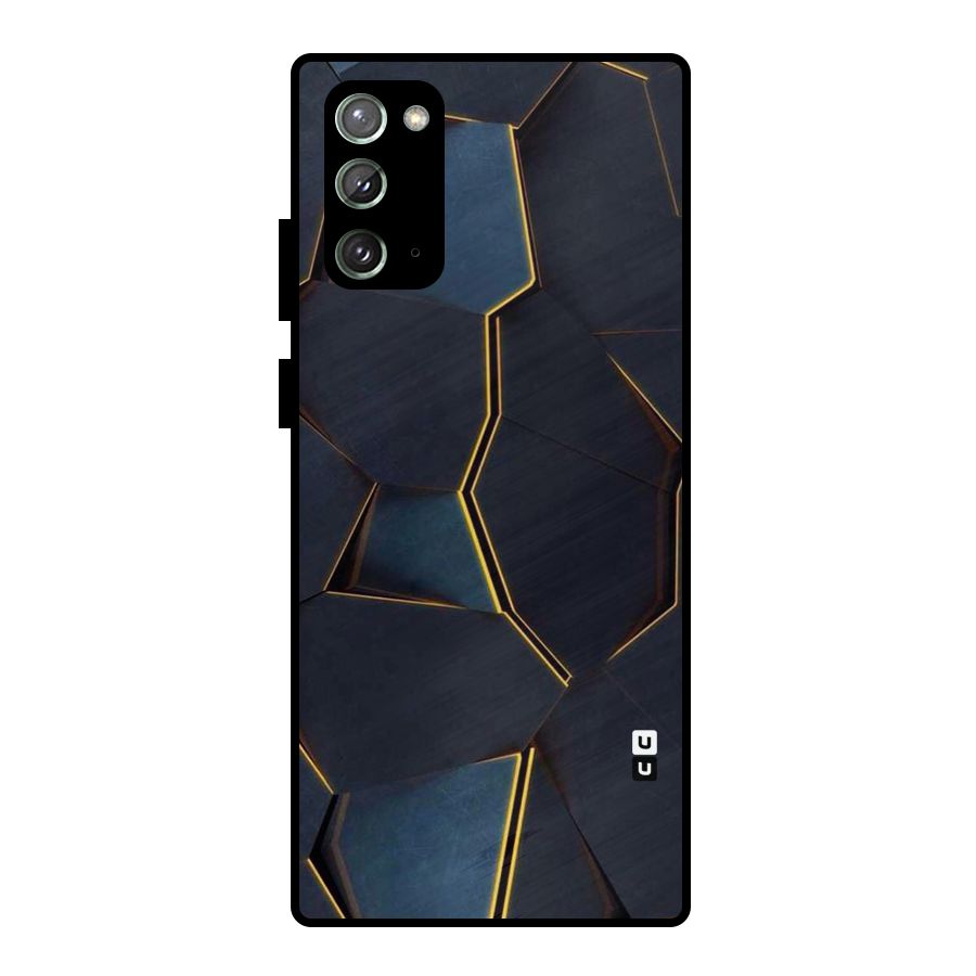 Royal Abstract Metal Back Case for Galaxy Note 20