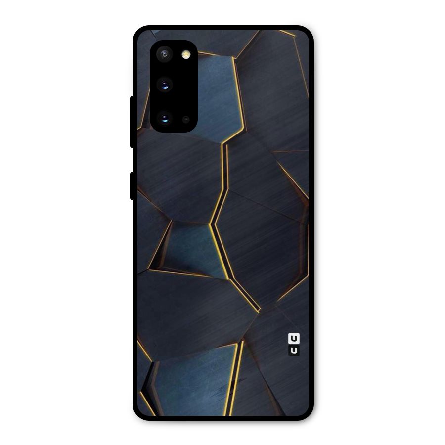 Royal Abstract Metal Back Case for Galaxy S20