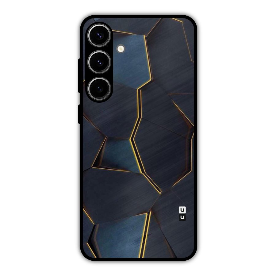 Royal Abstract Metal Back Case for Galaxy S24 Plus