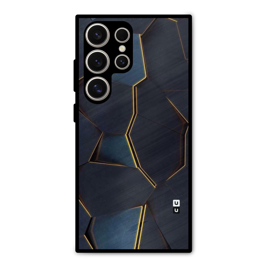 Royal Abstract Metal Back Case for Galaxy S24 Ultra