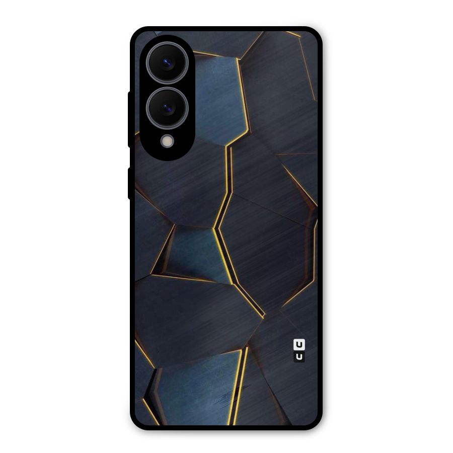 Royal Abstract Metal Back Case for Galaxy S25 Edge