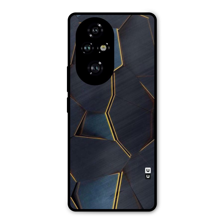 Royal Abstract Metal Back Case for Honor 200 Pro
