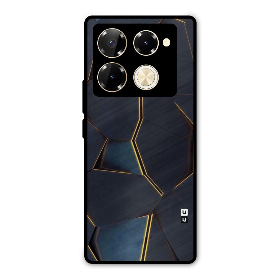 Royal Abstract Metal Back Case for Infinix Note 40 Pro