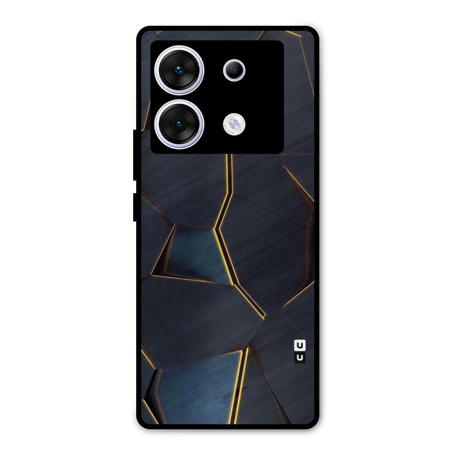 Royal Abstract Metal Back Case for Infinix Zero 30 5G
