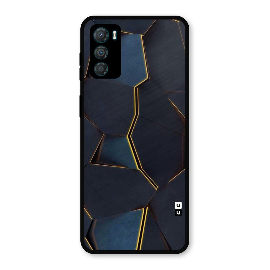 Royal Abstract Metal Back Case for Moto G42