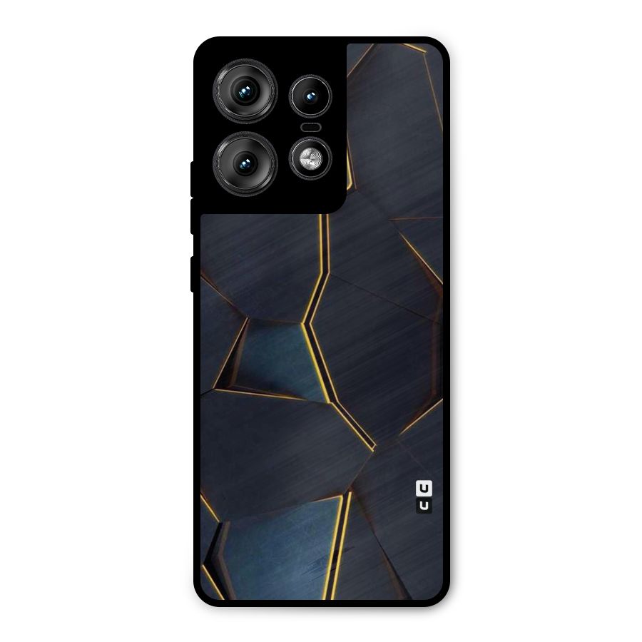 Royal Abstract Metal Back Case for Motorola Edge 50 Pro