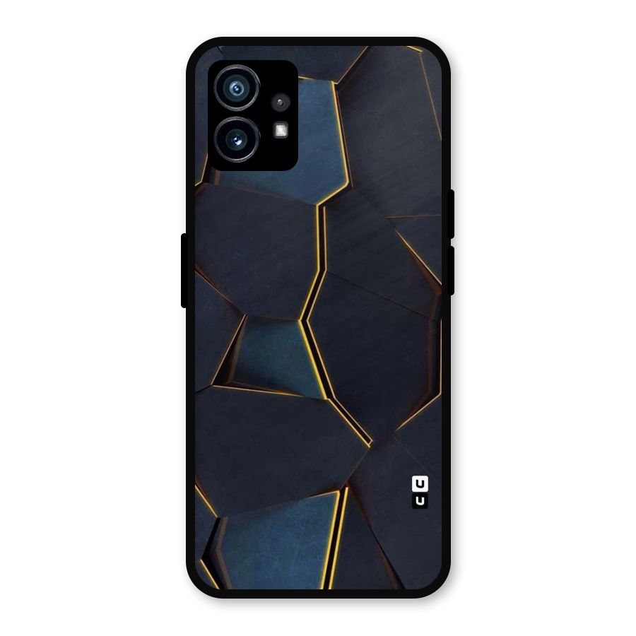 Royal Abstract Metal Back Case for Nothing Phone 1