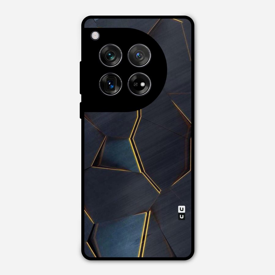 Royal Abstract Metal Back Case for OnePlus 12