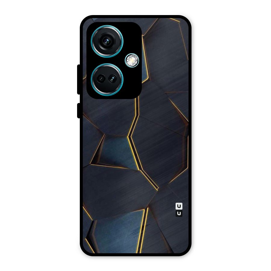 Royal Abstract Metal Back Case for OnePlus Nord CE 3 5G