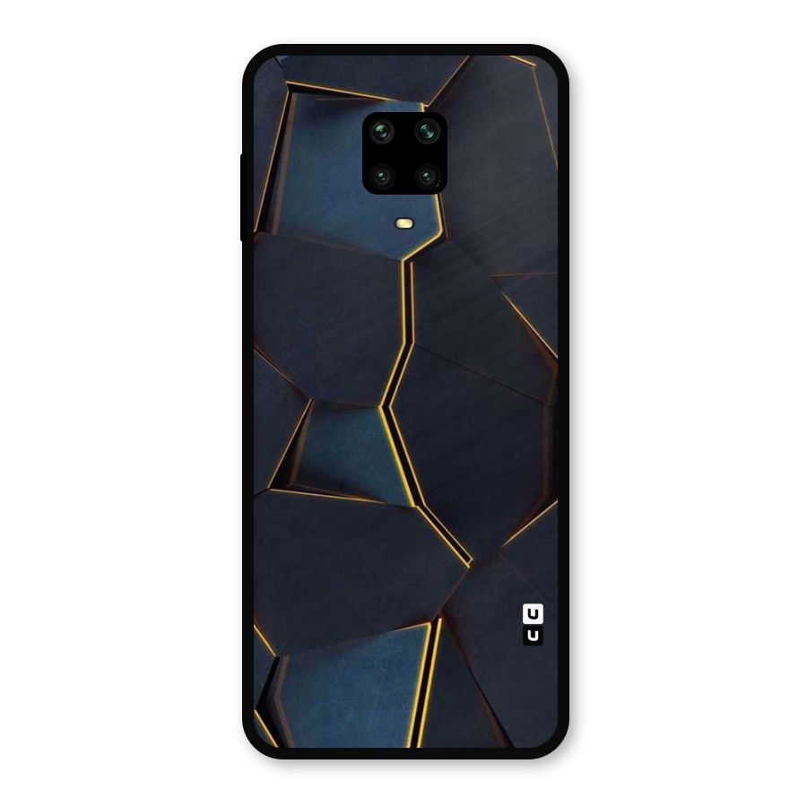 Royal Abstract Metal Back Case for Poco M2 Pro