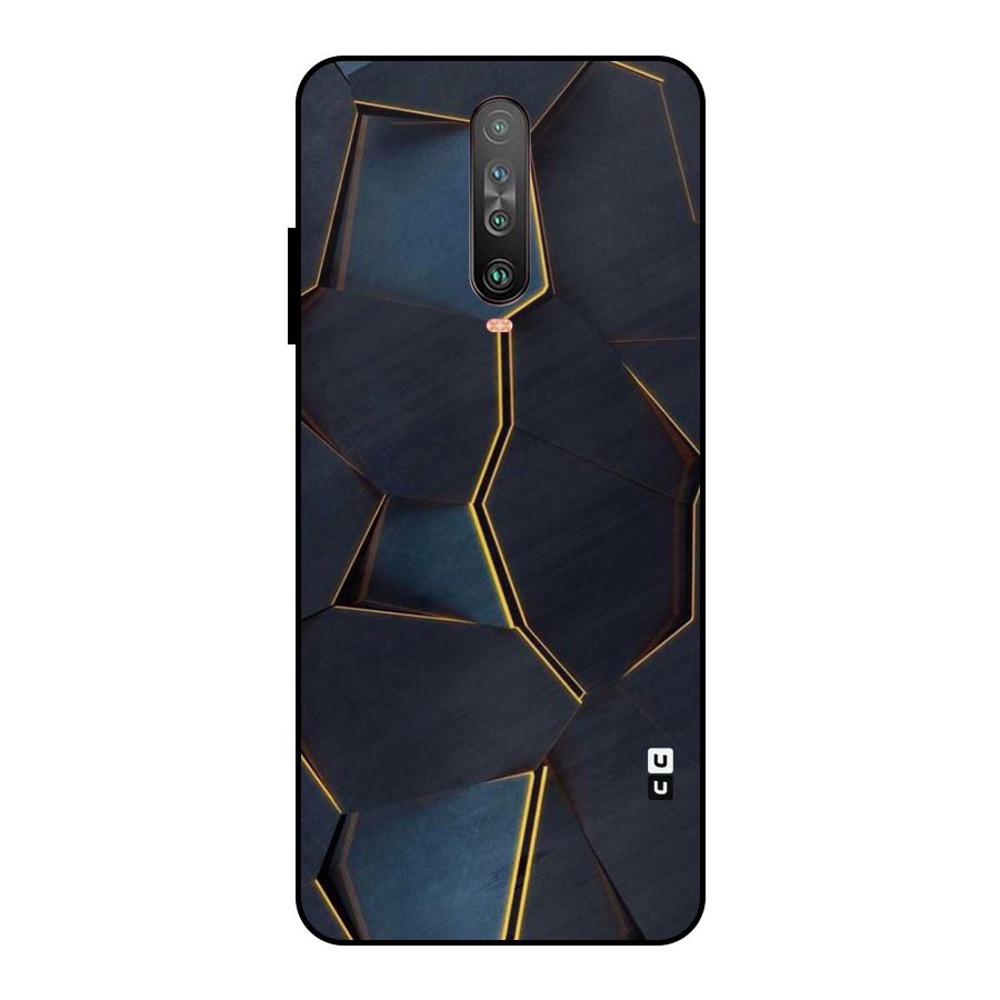 Royal Abstract Metal Back Case for Poco X2