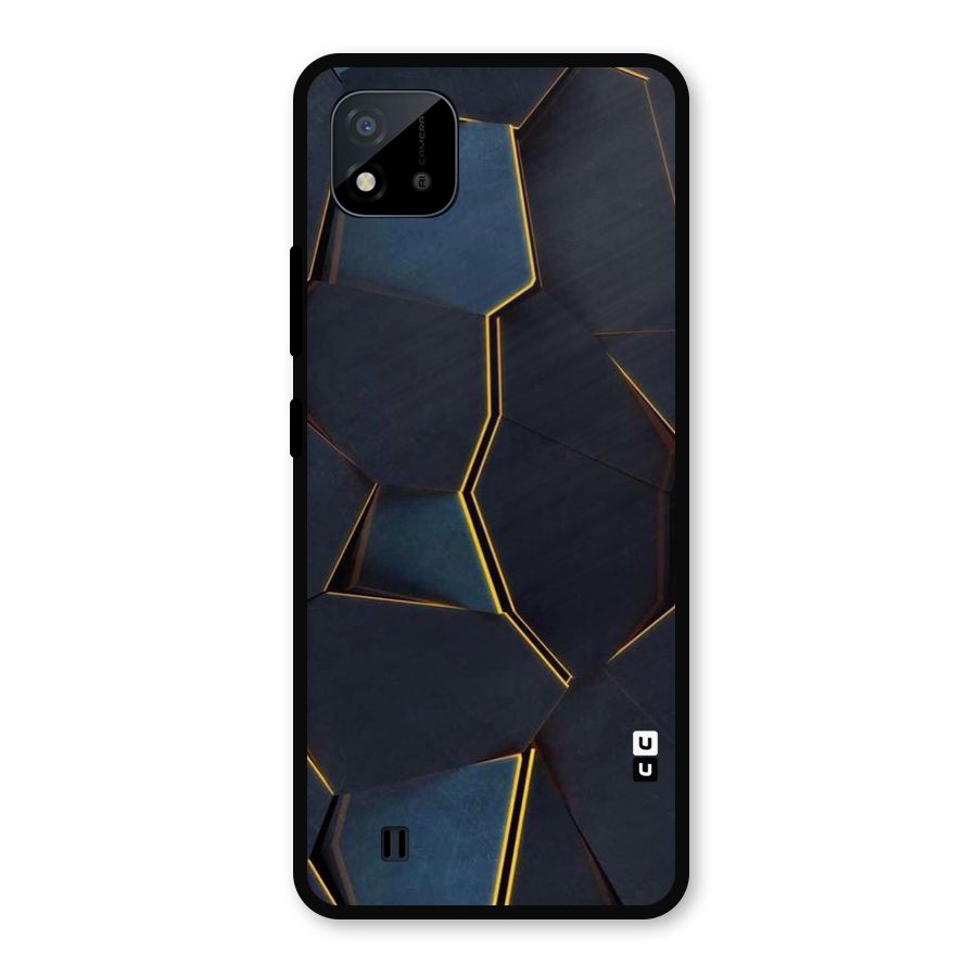 Royal Abstract Metal Back Case for Realme C11 2021