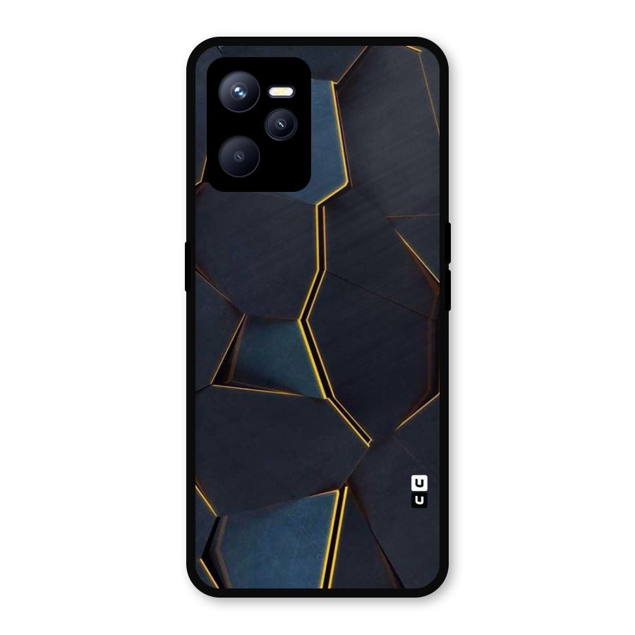 Royal Abstract Metal Back Case for Realme C35
