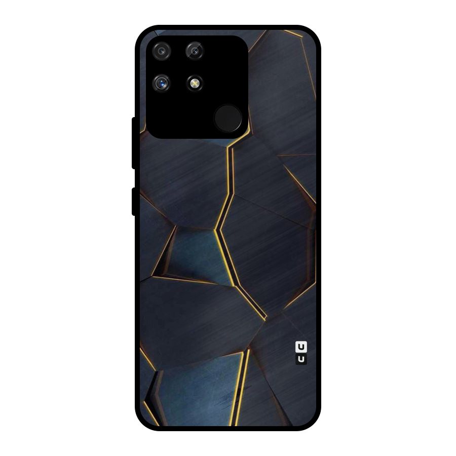 Royal Abstract Metal Back Case for Realme Narzo 50A