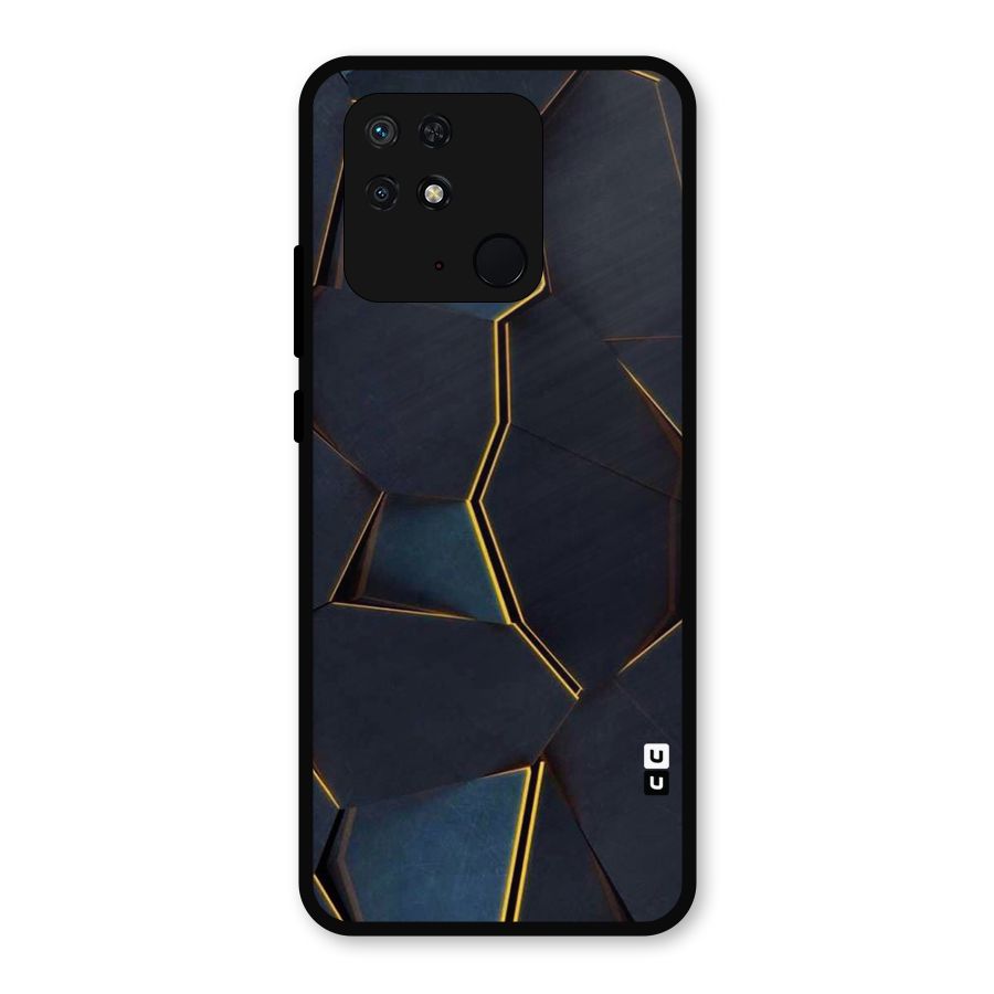 Royal Abstract Metal Back Case for Redmi 10