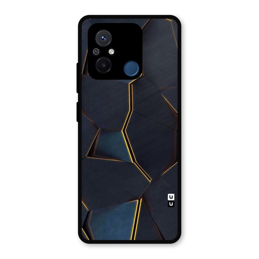 Royal Abstract Metal Back Case for Redmi 12C