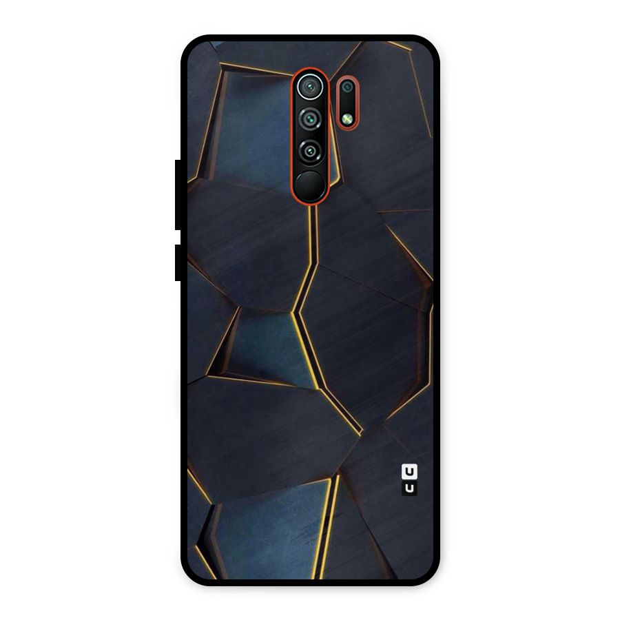 Royal Abstract Metal Back Case for Redmi 9 Prime