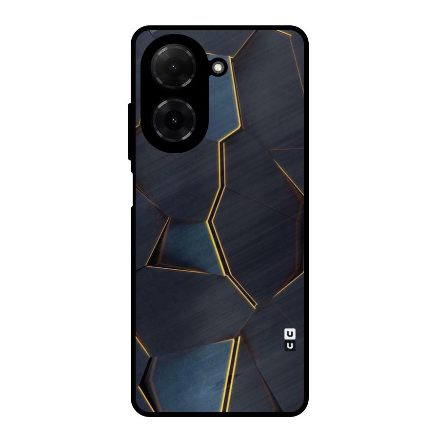 Royal Abstract Metal Back Case for Redmi A5 4G