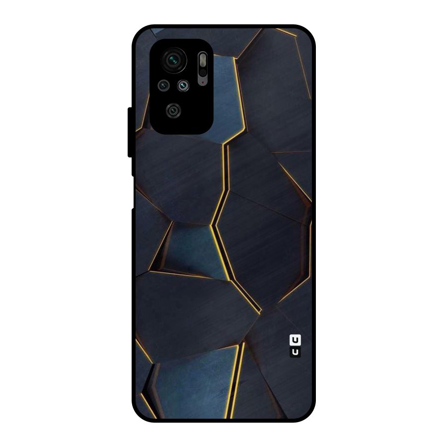 Royal Abstract Metal Back Case for Redmi Note 10S