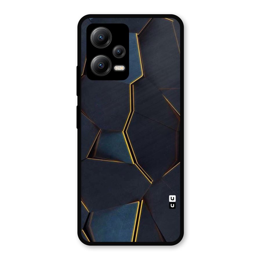 Royal Abstract Metal Back Case for Redmi Note 12 5G