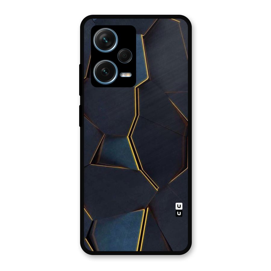Royal Abstract Metal Back Case for Redmi Note 12 Pro Plus 5G