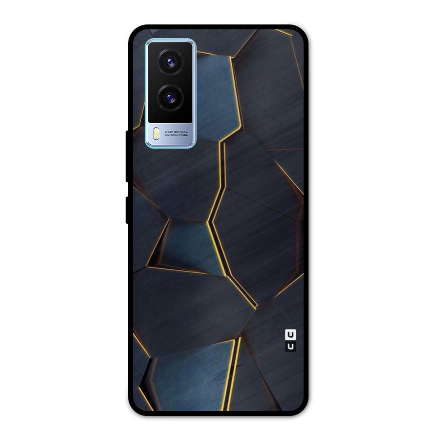 Royal Abstract Metal Back Case for Vivo V21e 5G