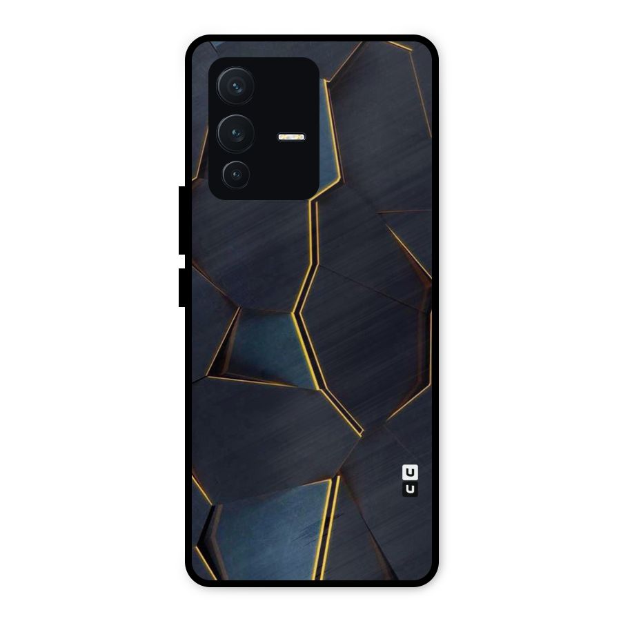 Royal Abstract Metal Back Case for Vivo V23 5G