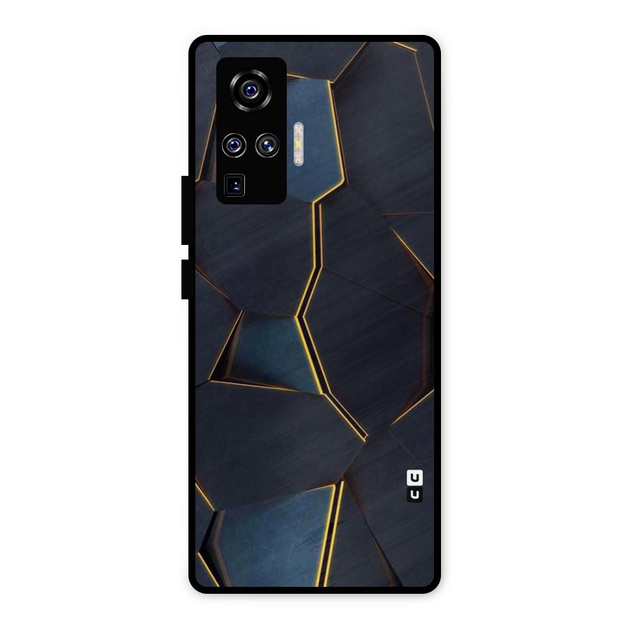 Royal Abstract Metal Back Case for Vivo X50 Pro