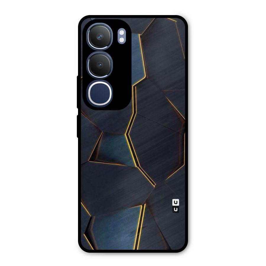Royal Abstract Metal Back Case for Vivo Y29