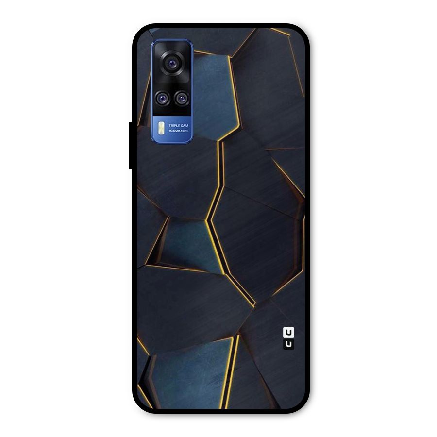 Royal Abstract Metal Back Case for Vivo Y31