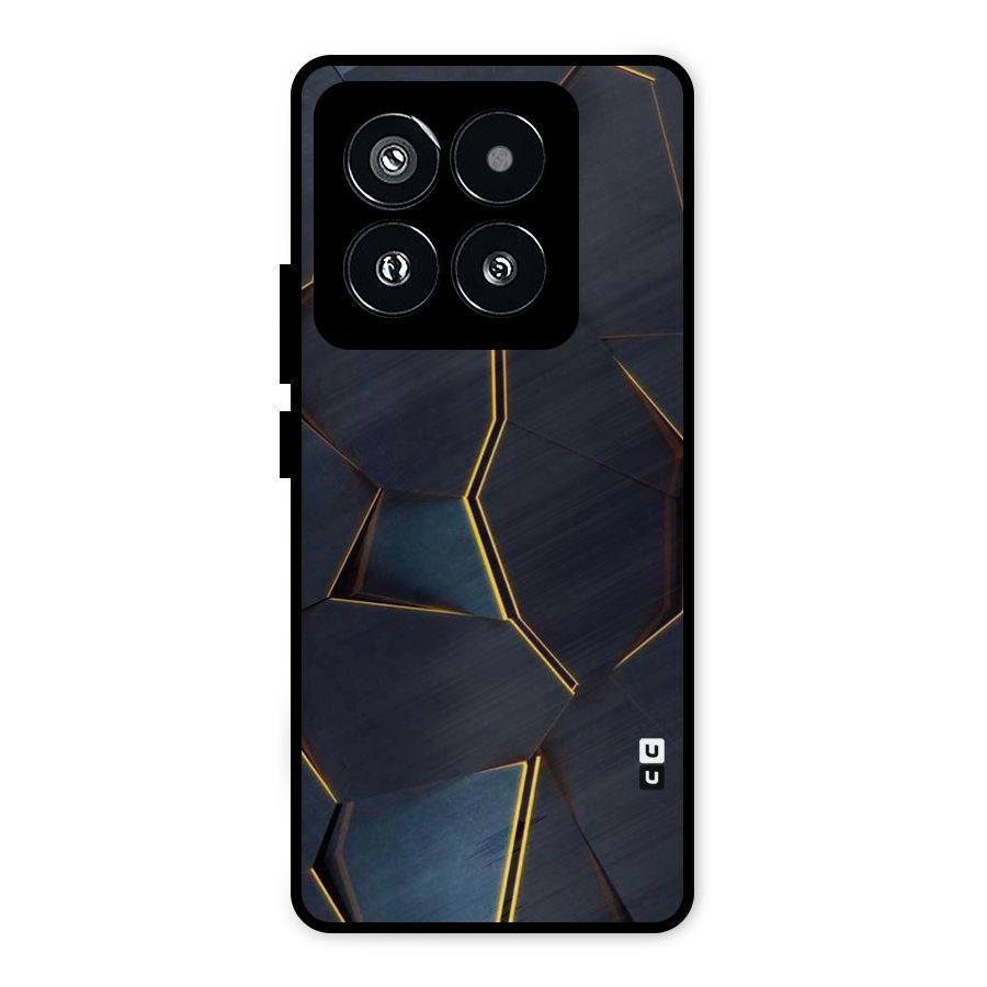 Royal Abstract Metal Back Case for Xiaomi 14 Pro