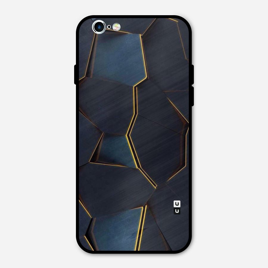 Royal Abstract Metal Back Case for iPhone 6 6s