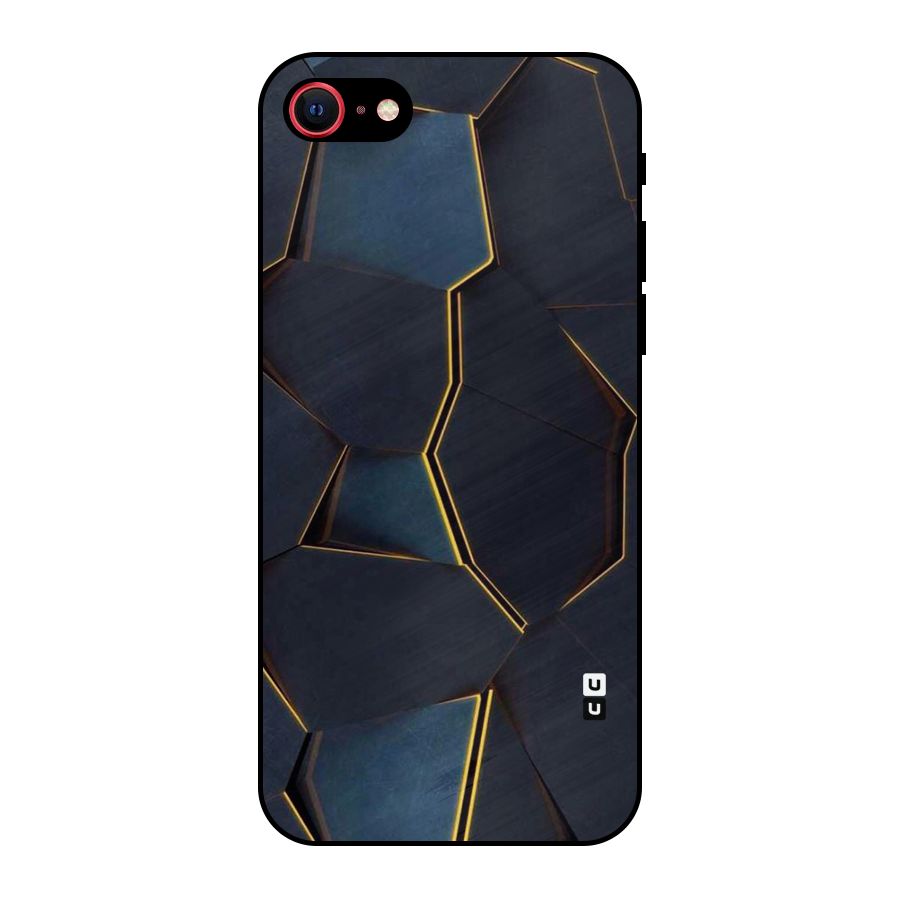Royal Abstract Metal Back Case for iPhone 7