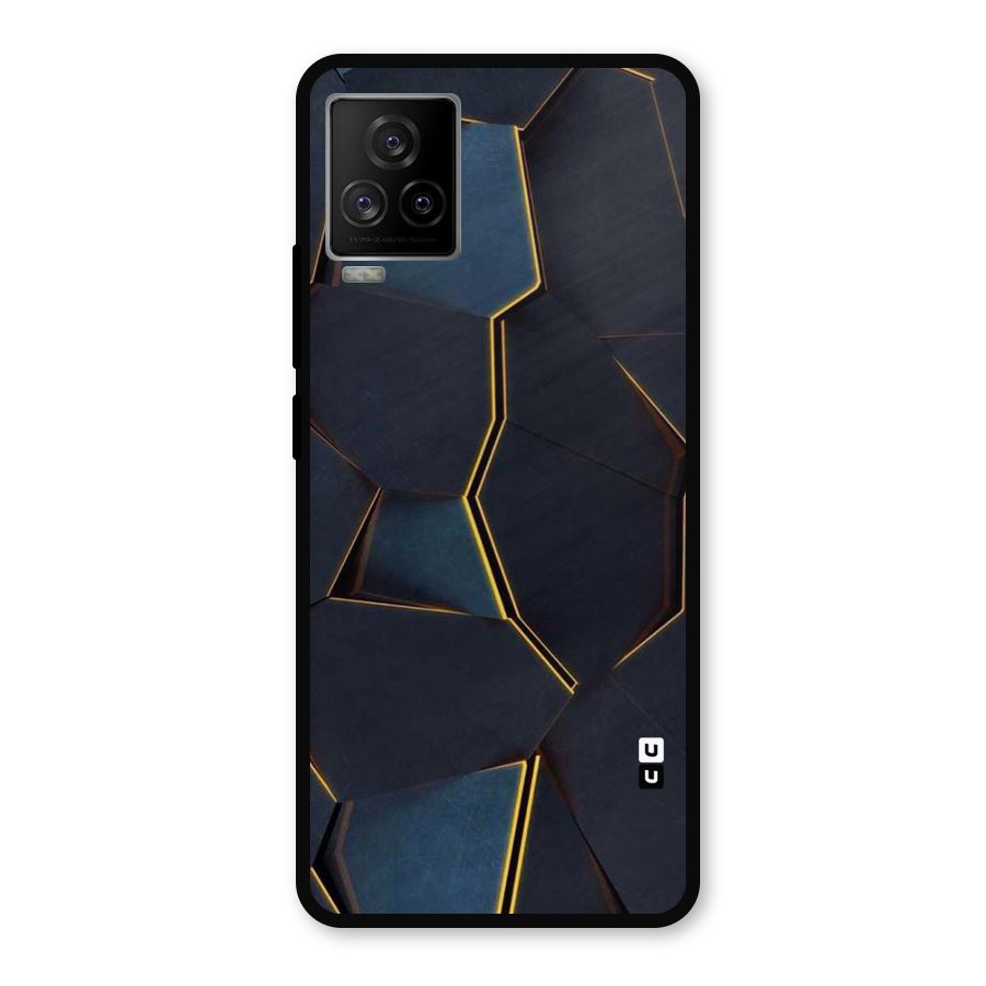 Royal Abstract Metal Back Case for iQOO 7 Legend 5G
