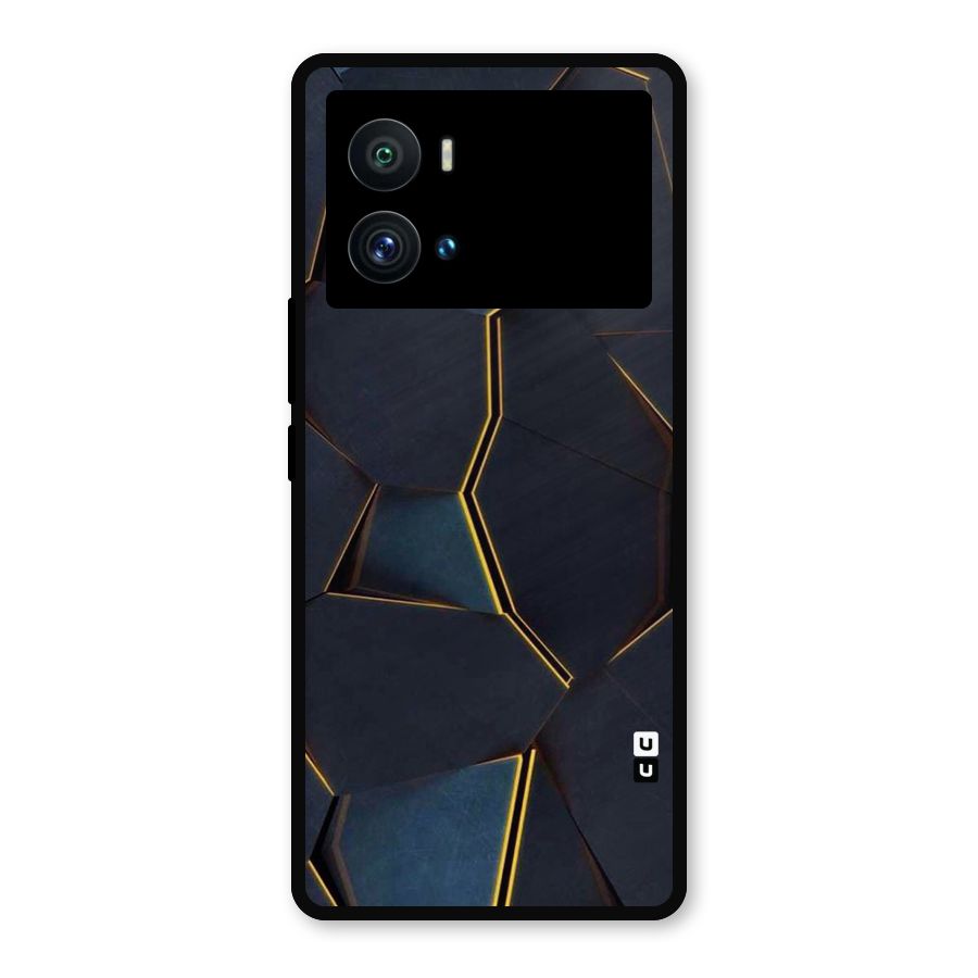 Royal Abstract Metal Back Case for iQOO 9 Pro