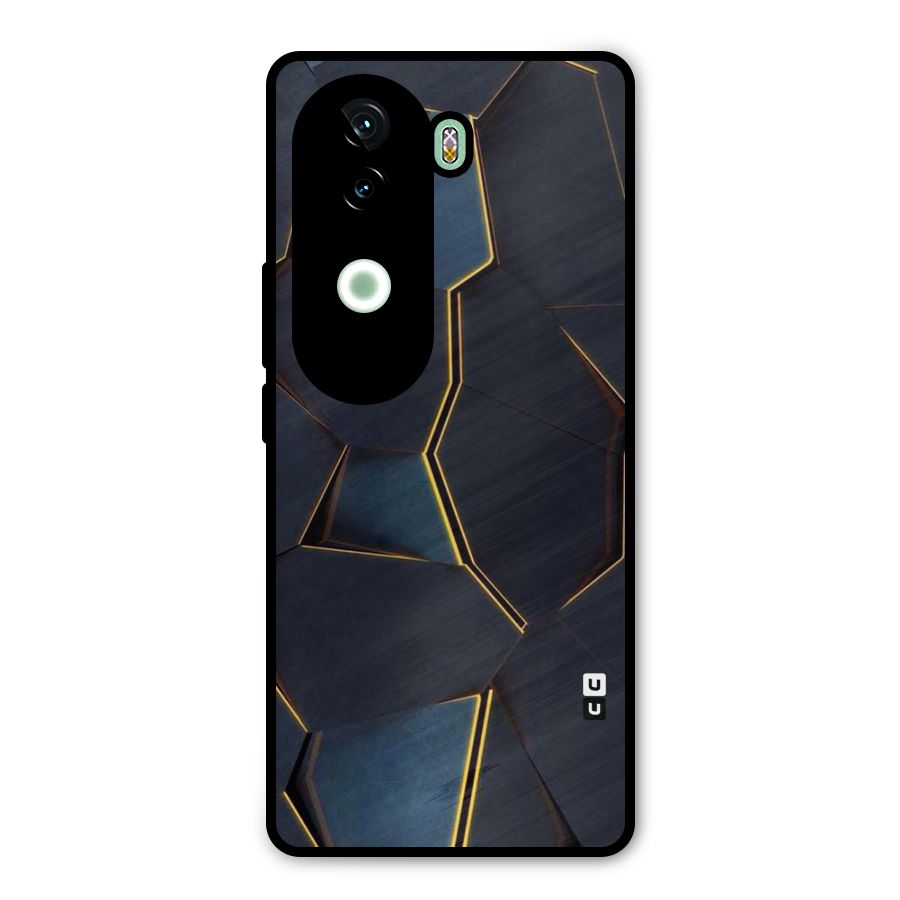 Royal Abstract Metal Back Case for iQOO Z9s