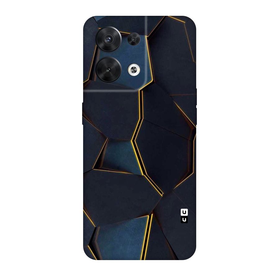 Royal Abstract Original Polycarbonate Back Case for Oppo Reno8 5G
