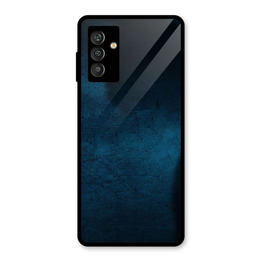 Royal Blue Glass Back Case for Galaxy M13