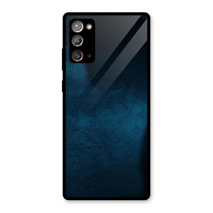 Royal Blue Glass Back Case for Galaxy Note 20