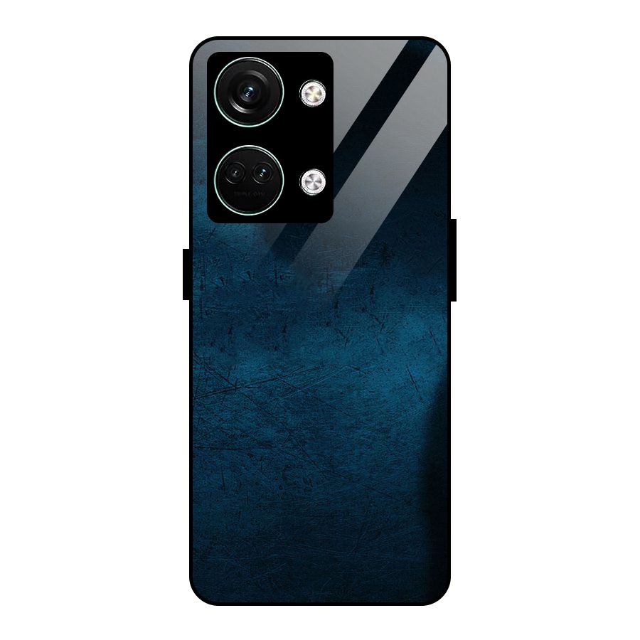 Royal Blue Glass Back Case for Oneplus Nord 3