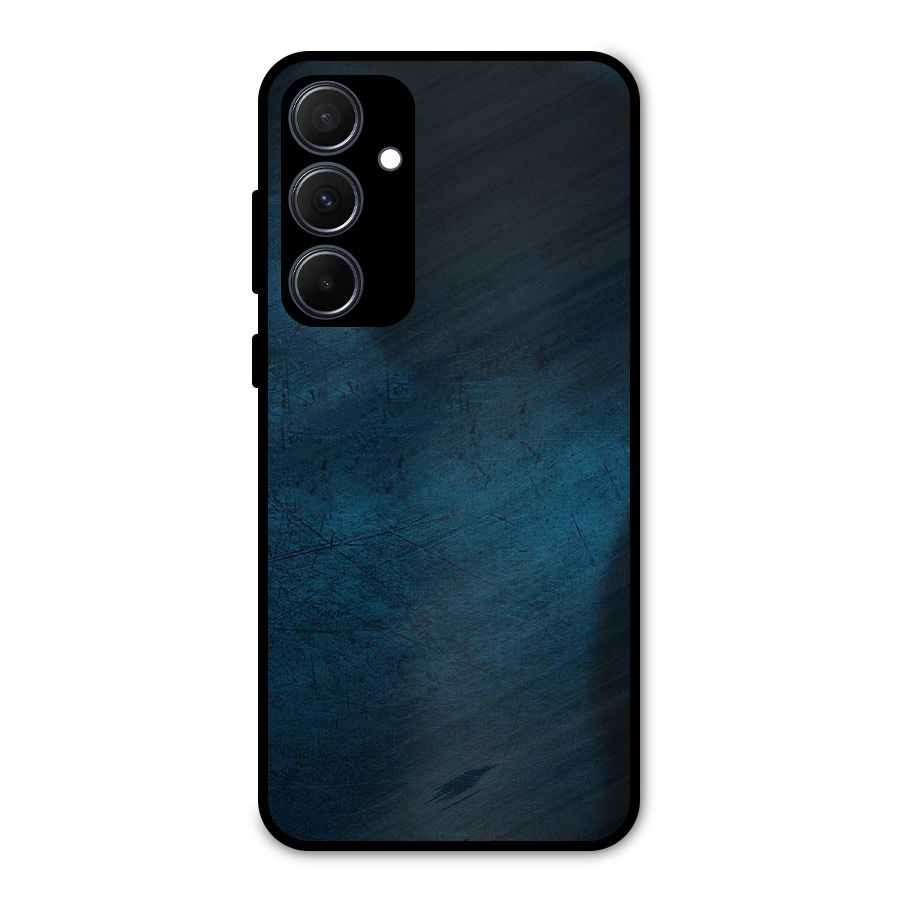 Royal Blue Metal Back Case for Galaxy A35