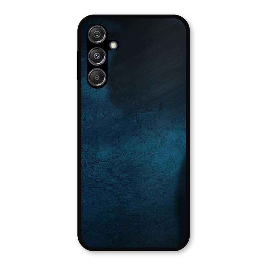 Royal Blue Metal Back Case for Galaxy M34 5G