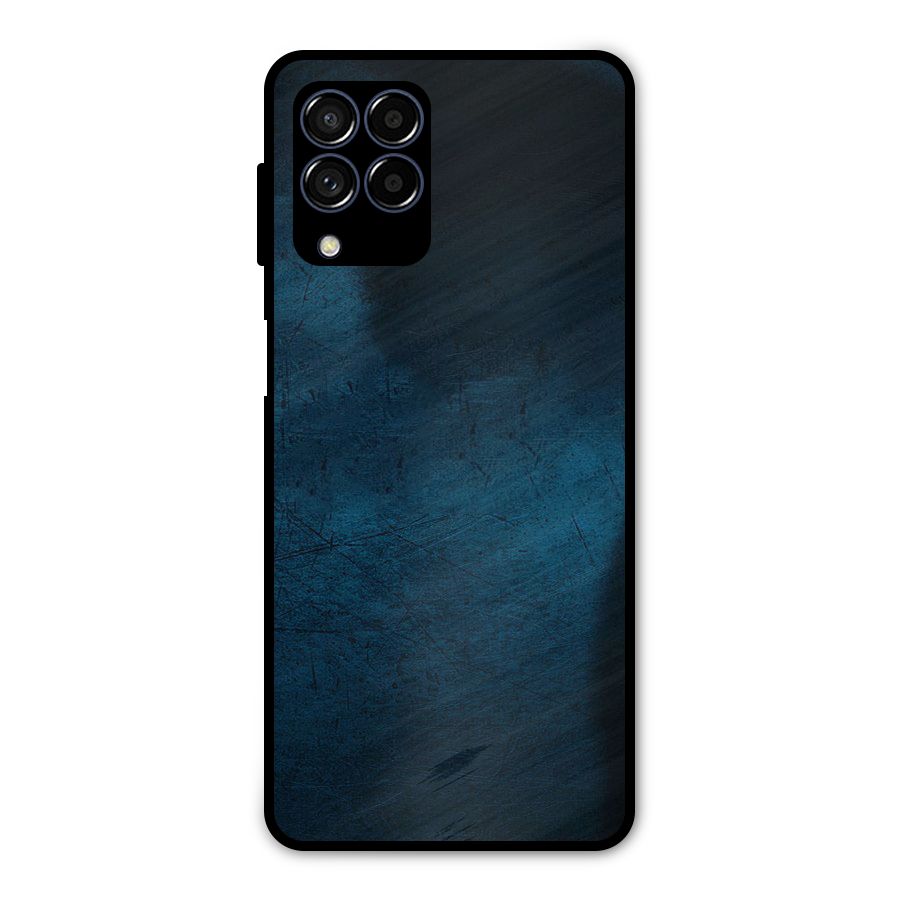 Royal Blue Metal Back Case for Galaxy M53 5G